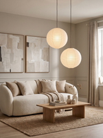 Rice Paper Globe Pendant Light
