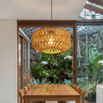 Rattan Basket Ceiling Pendant Light