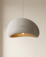 Modern Wabi-Sabi Dome Pendant Light