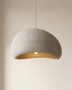 Modern Wabi-Sabi Dome Pendant Light